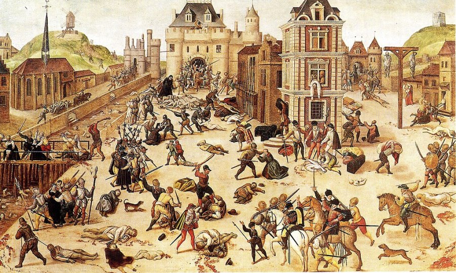 Хугеноти – грађански ратови у Француској
